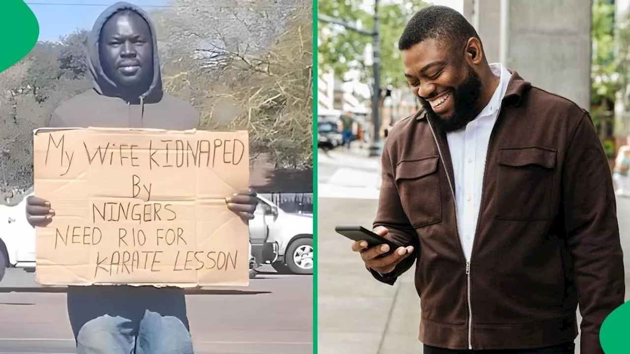 Video Captures Funny Street Hustler, Netizens Laugh: “Give That Man R100”