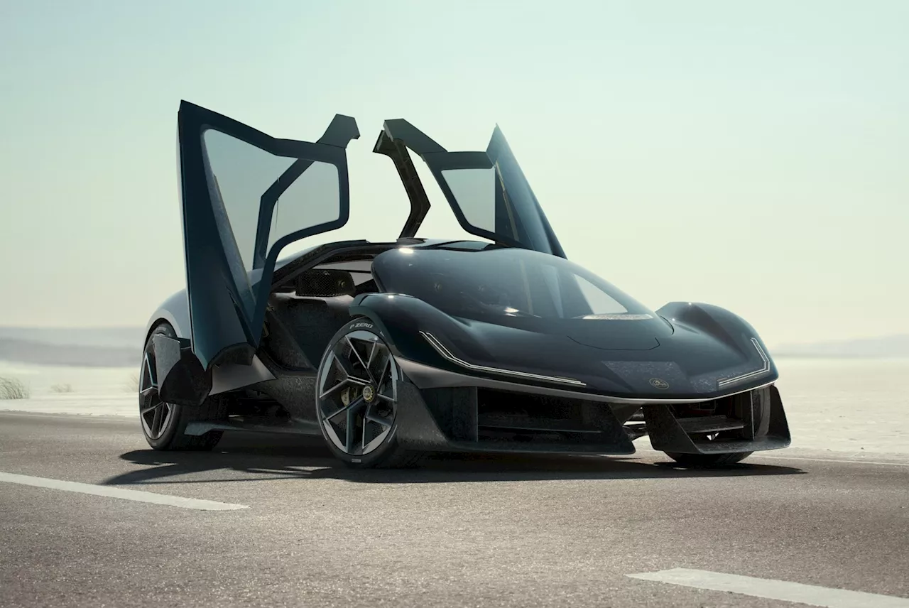 Theory 1: Lotus EV supercar concept is a carbonfibre crystal ball