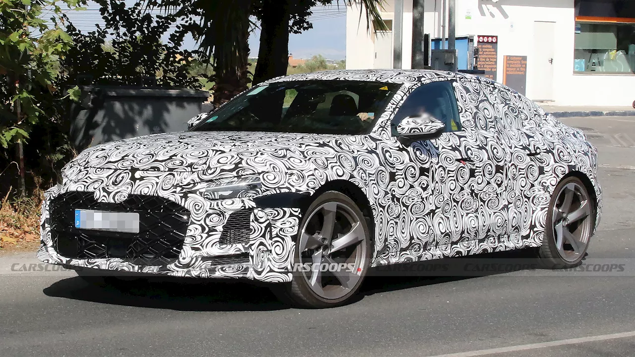 New Audi RS5 Sedan Spotted For The First Time, Will It Be An M3 Killer?