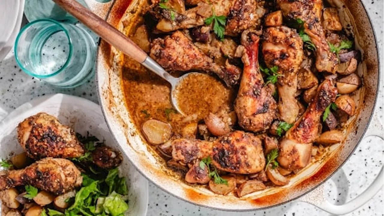 Za'atar orange chicken and potatoes: A juicy one-pan meal that's ready in under an hour