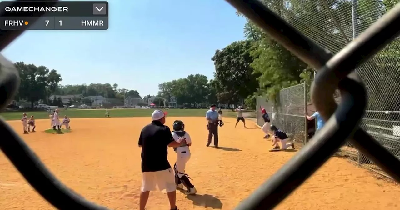 Caught on video: Kids scramble as tree falls on dugout in Fair Haven, N.J.