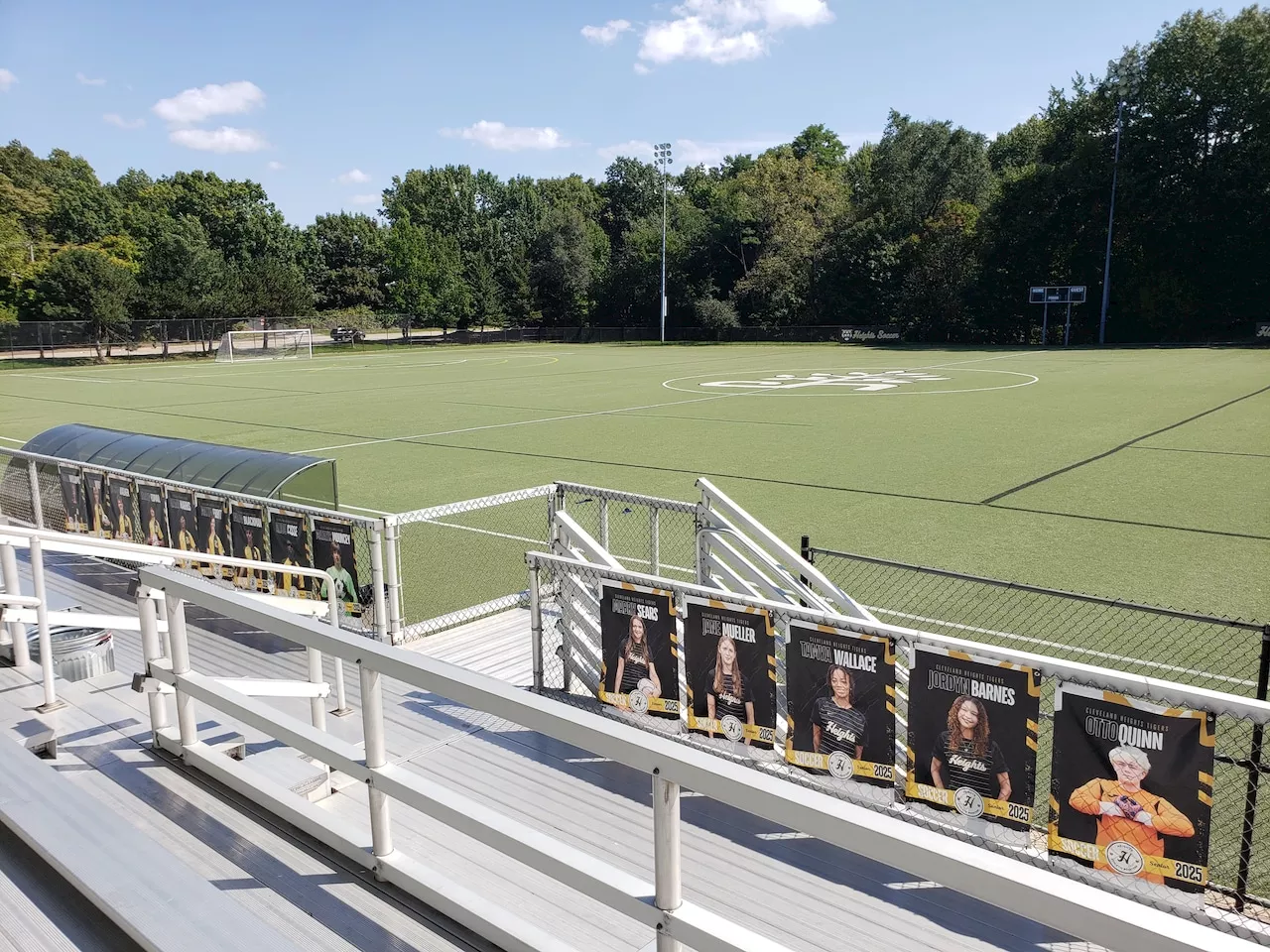 Shipping containers out, field turf at Denison Park in: Cleveland Heights ARPA update