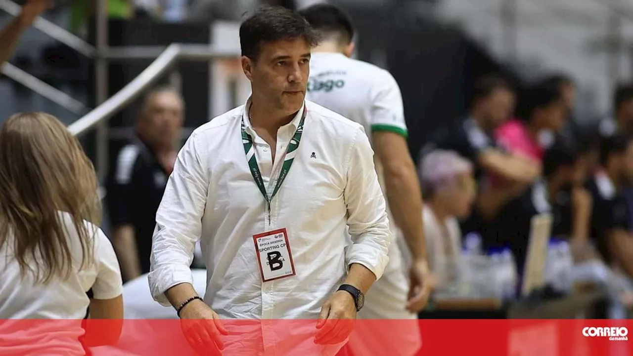 Treinador do Sporting relata momento dramático: 'Quando dás por ti, na companhia dos teus filhos, estás no meio do incêndio'