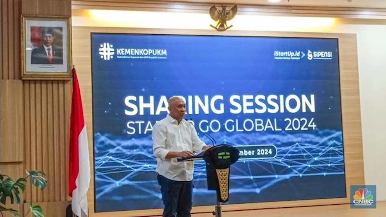 Teten Beberkan 3 Faktor Utama Jegal Start Up RI Mendunia