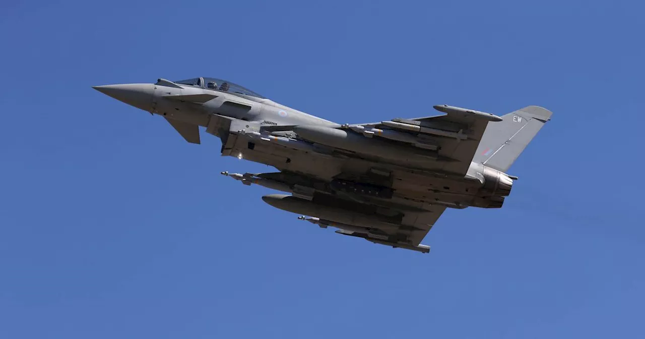 High-level war-games underway between RAF and US Air Force jets off Scots coast