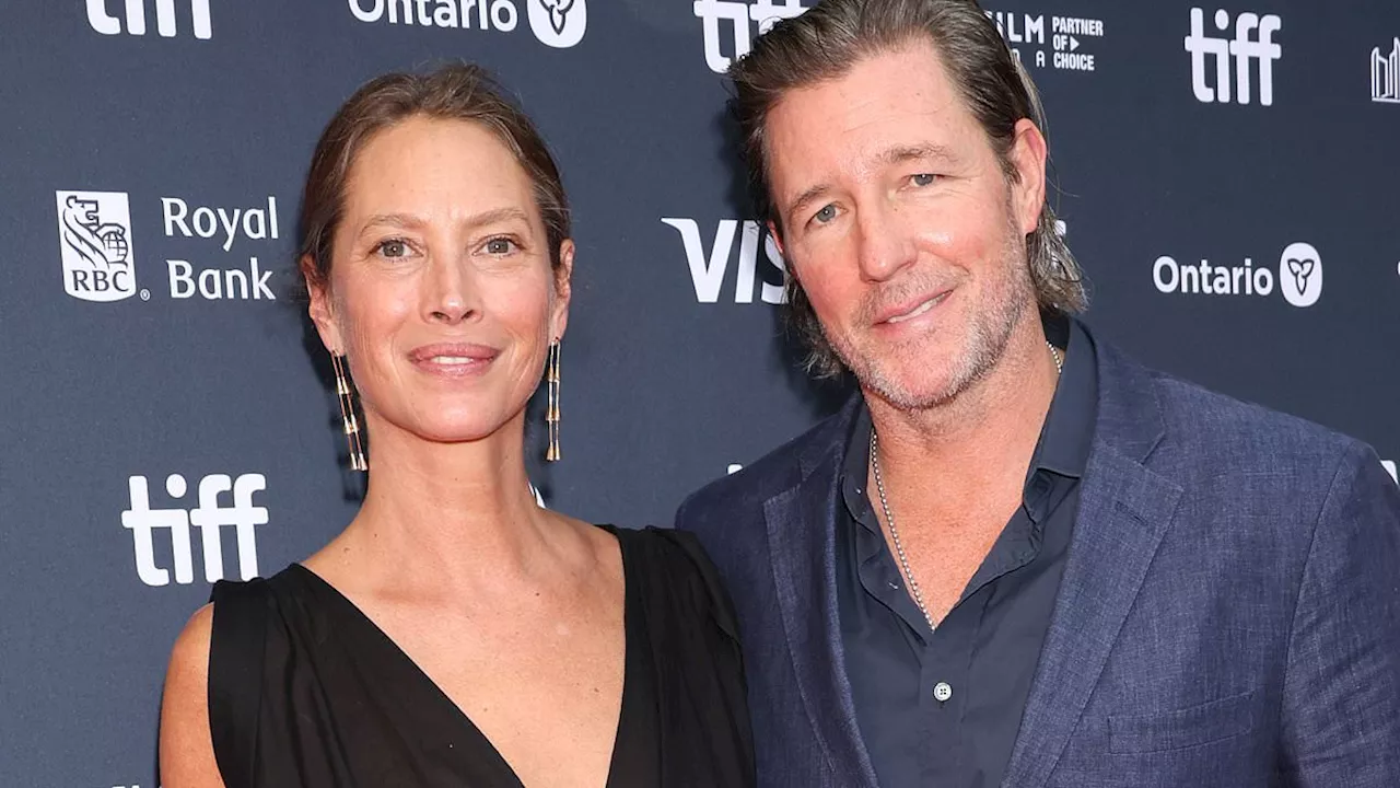 Christy Turlington, 55, makes rare gushy comments about her 'inimitable' husband of 21 years Ed...