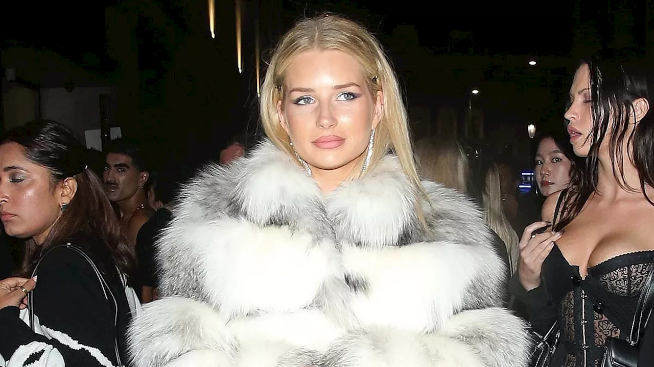 Lottie and Lila Moss showcase their style at Burberry London Fashion Week closing party