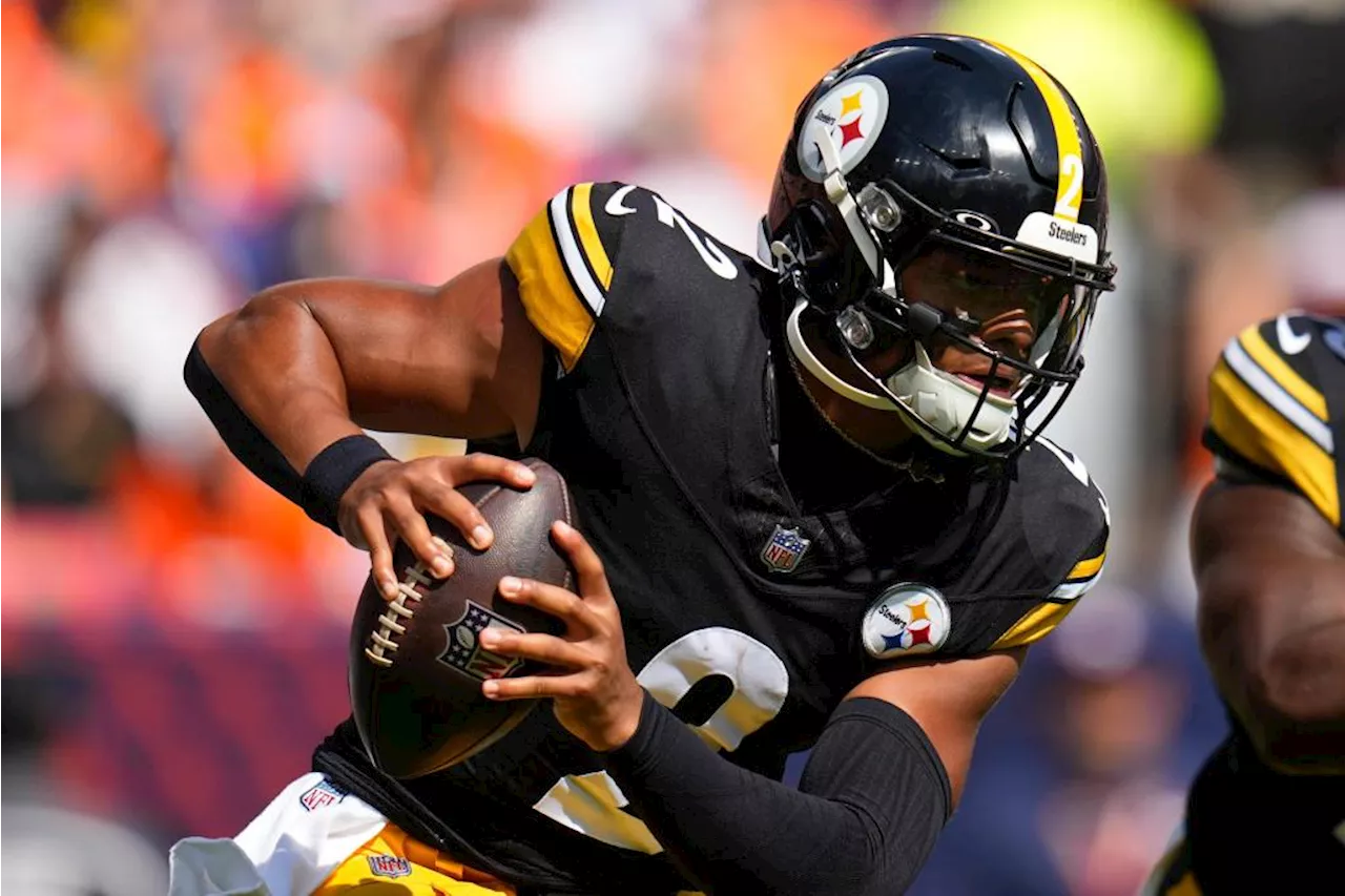 Steelers sticking with Justin Fields at QB while Russell Wilson rehabs calf injury