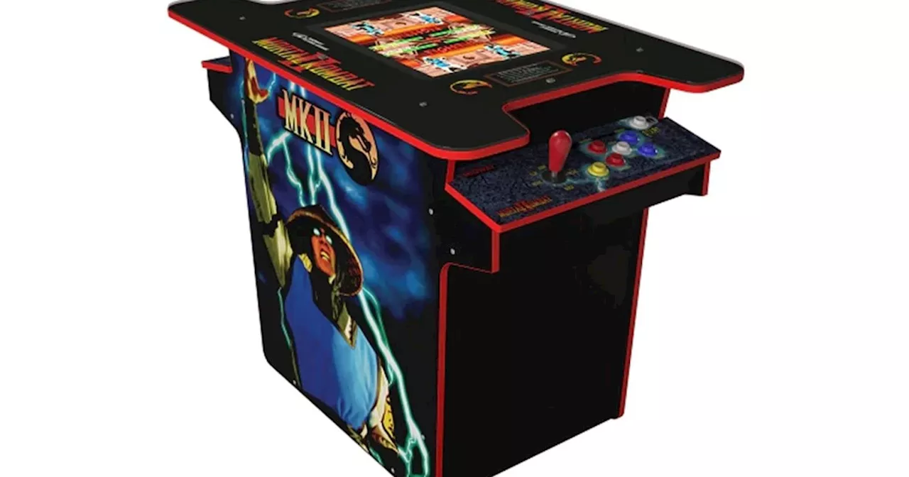 The Arcade1UP Mortal Kombat head-to-head table is $300 off right now