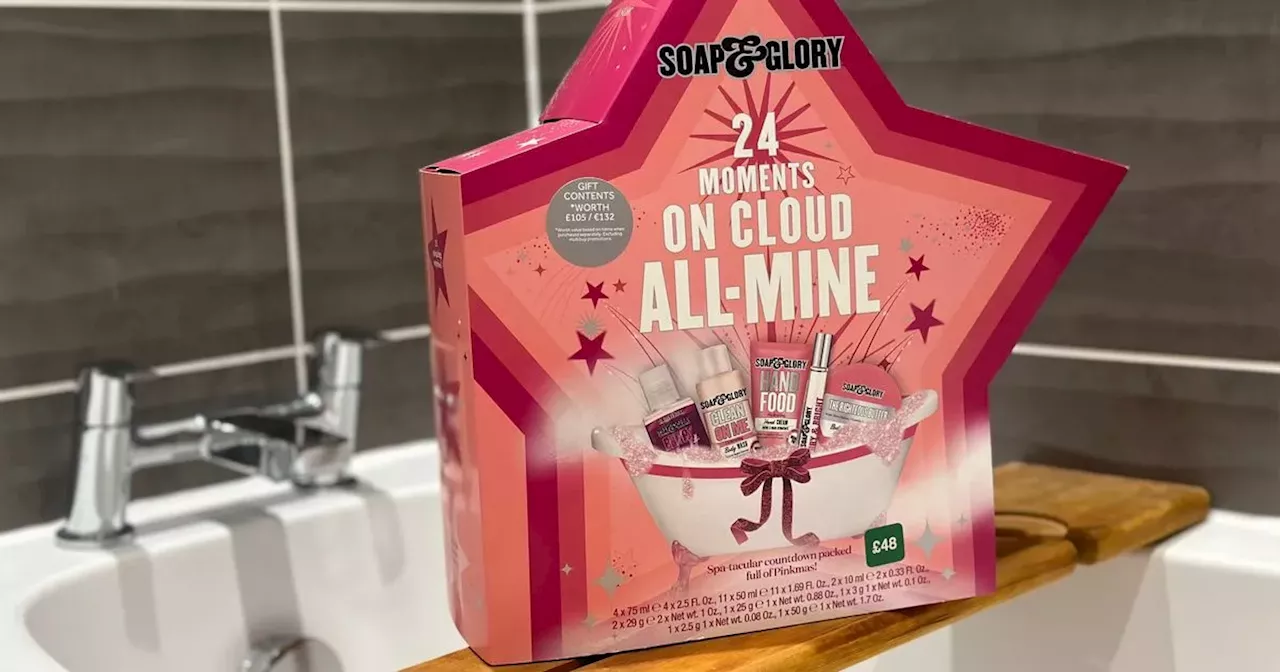 I tried Soap & Glory's 2024 advent calendar early and one scent blew me away