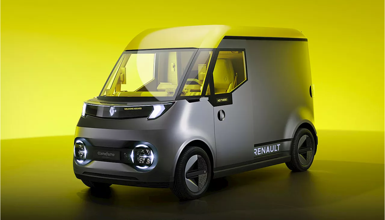 Renault stellt Elektro-Transporter Estafette Concept vor