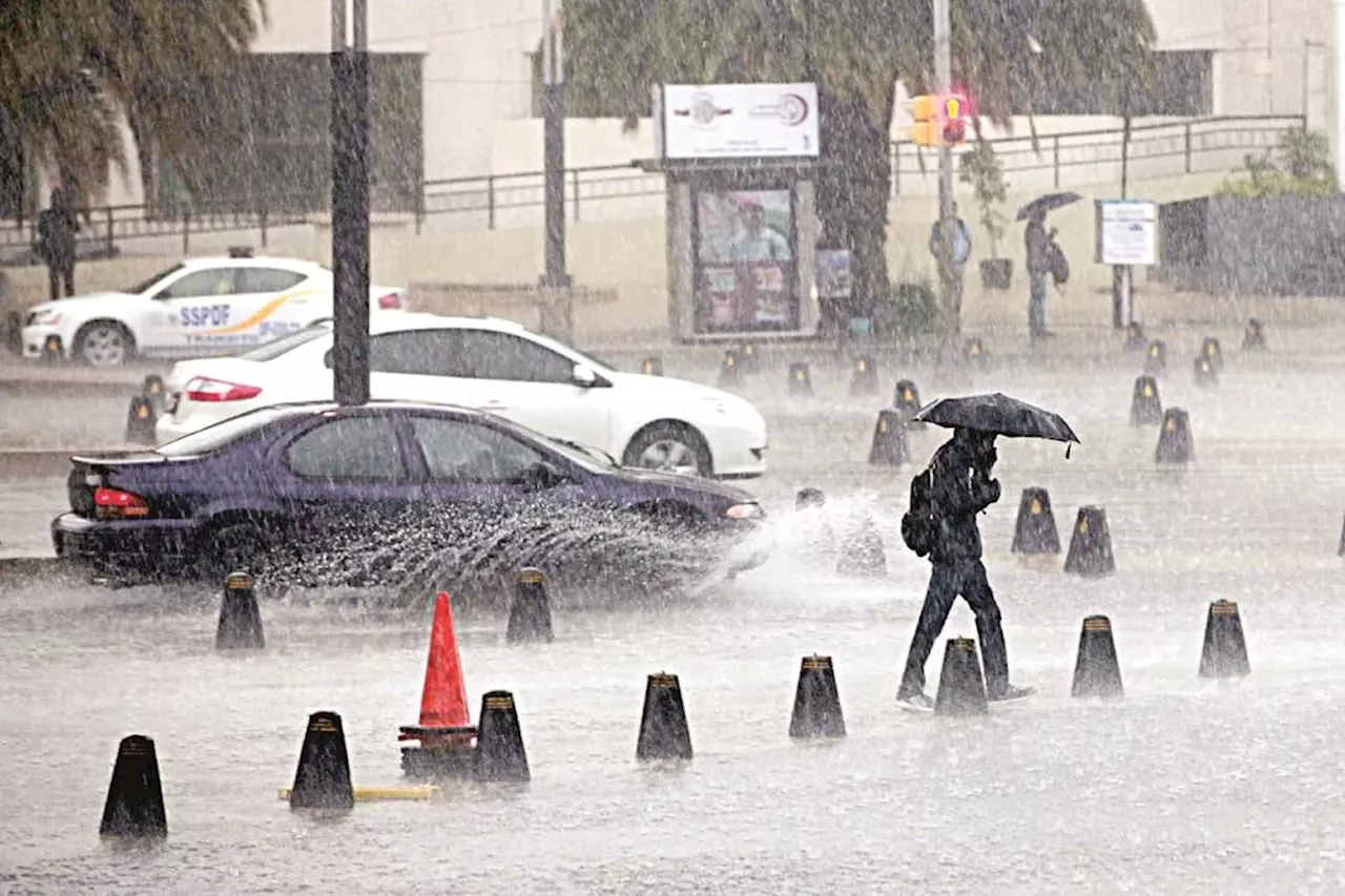 Se activa alerta púrpura por lluvias fuertes en las alcaldías de Tlalpan y La Magdalena Contreras