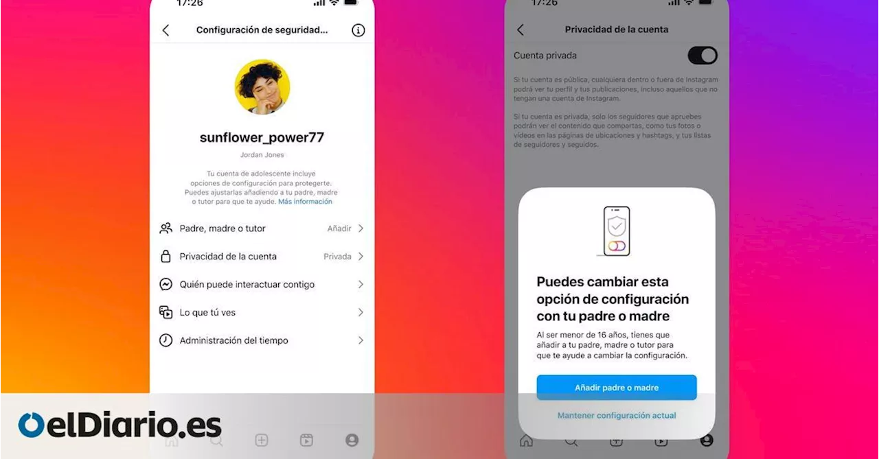 Instagram lanzará 'cuentas para adolescentes' controladas por sus familias tras las críticas a su seguridad