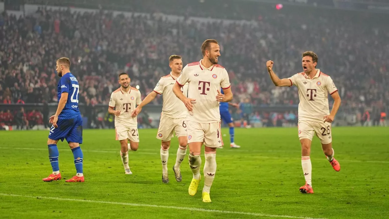 Kane passes Rooney as records fall in Bayern Munich rout