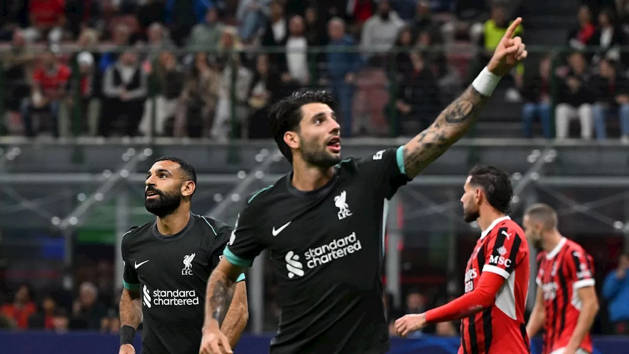 Liverpool vence Milan em confronto eletrizante