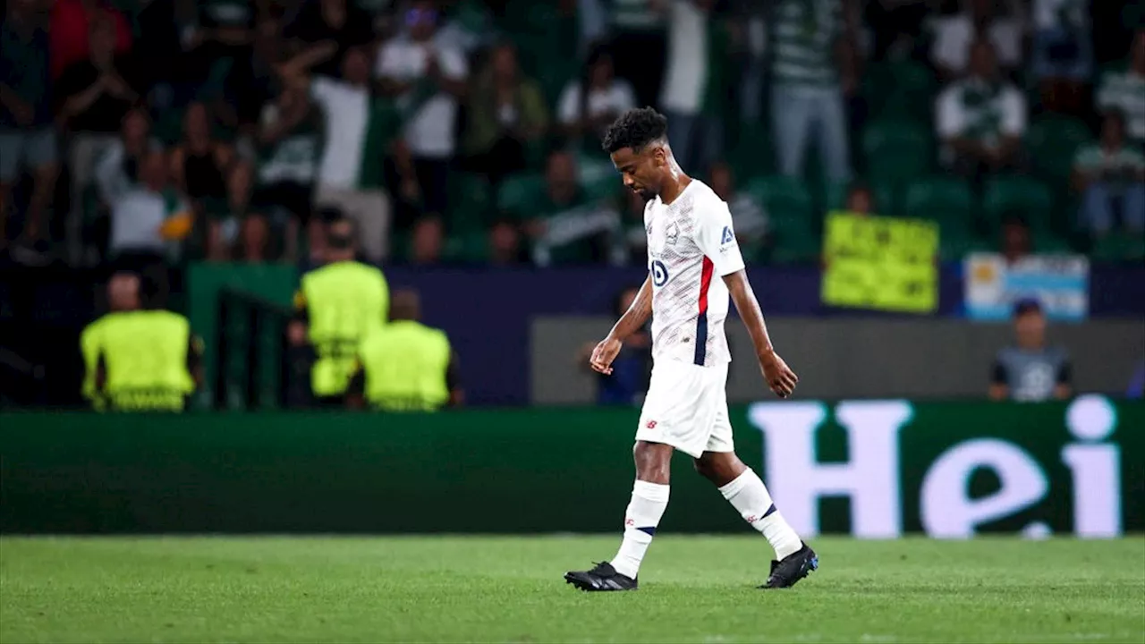 Lille s'incline lourdement face au Sporting en Ligue des champions