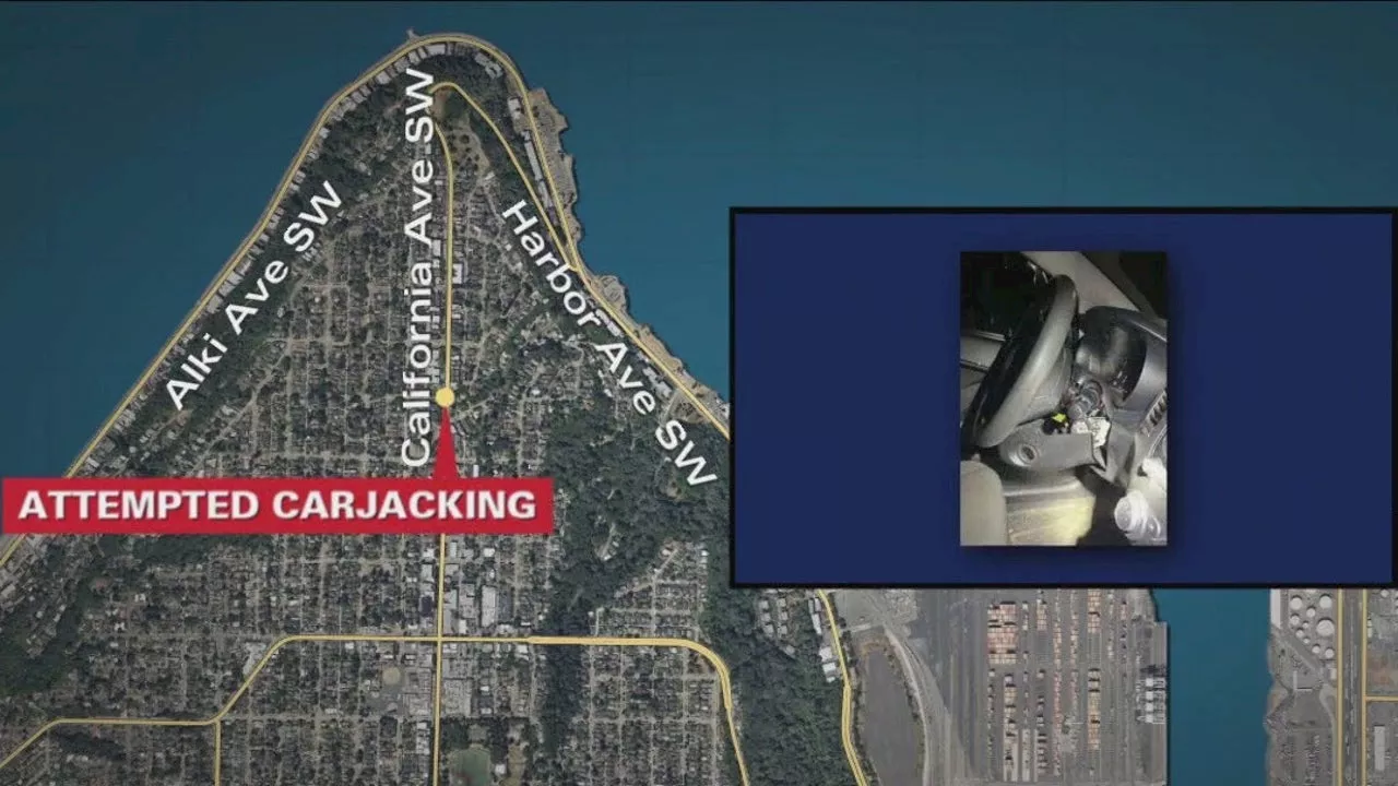 Seattle police arrest 12 year old in West Seattle attempted carjacking