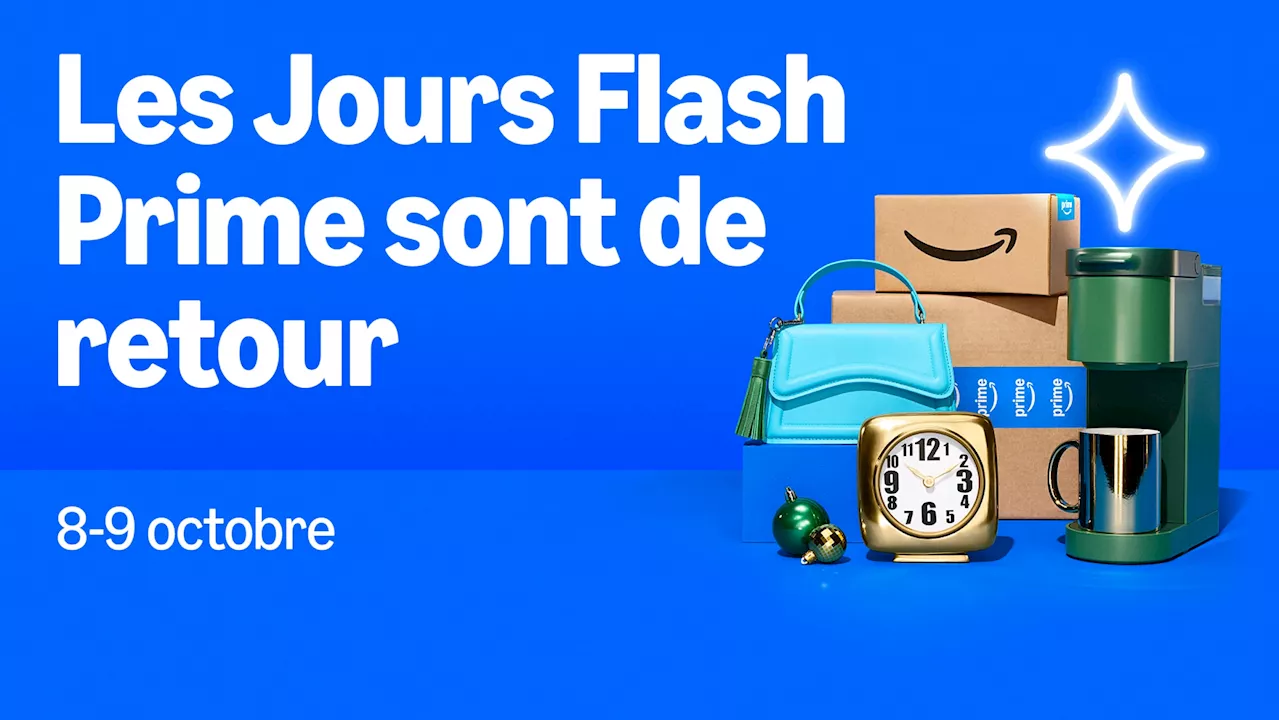 Un nouveau Prime Day arrive le mois prochain : Amazon annonce les Jours Flash Prime