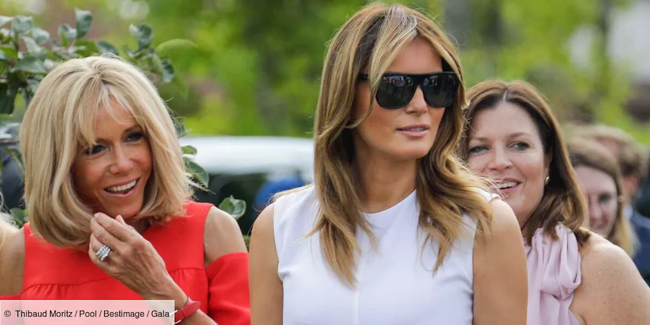 Melania Trump à cœur ouvert avec Brigitte Macron : sa confidence inquiète sur son fils Barron