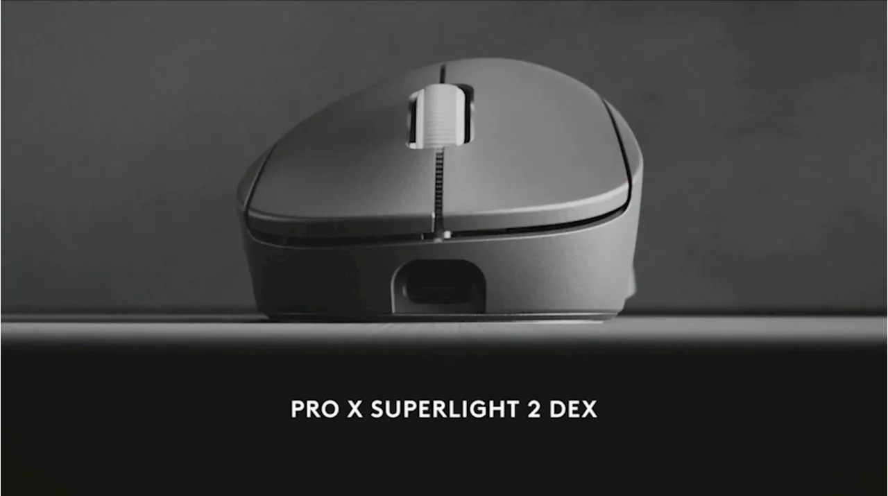 Logitech Gの新型ゲーミングマウス「PRO X SUPERLIGHT 2 DEX」発表！ 右手特化の形状に