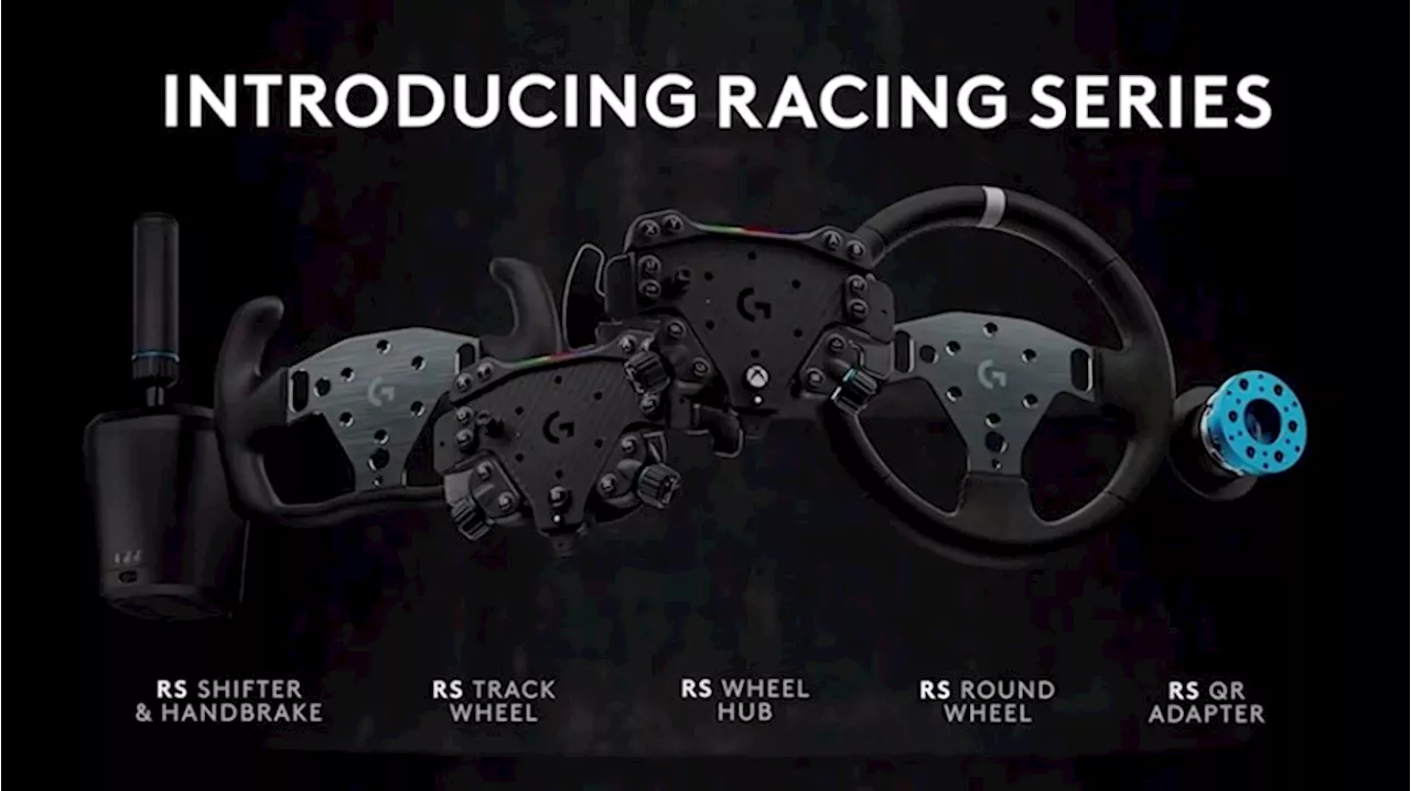 Logitech、「PRO RACING WHEEL」向けの追加ハンドルやシフター&ハンドブレーキなどを発表！ 「RACING SERIES」登場