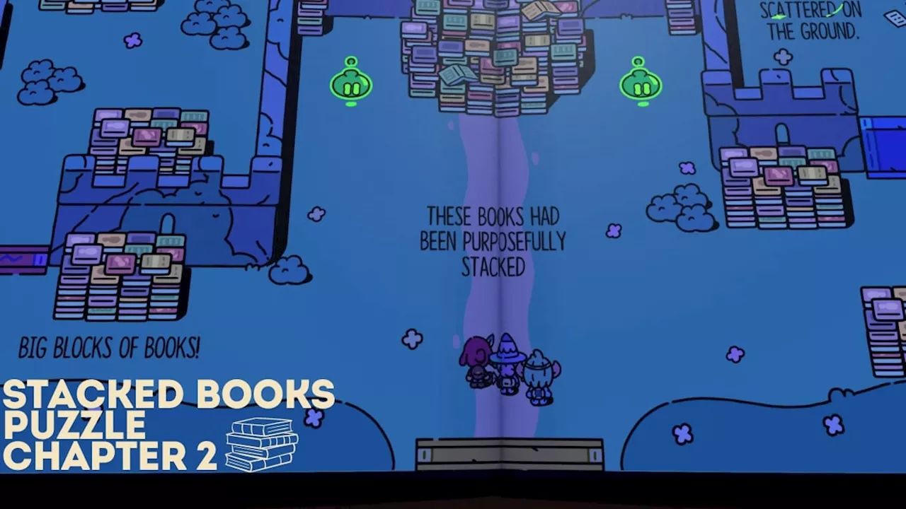 Plucky Squire: How To Solve Stacked Books Puzzle In Chapter 2