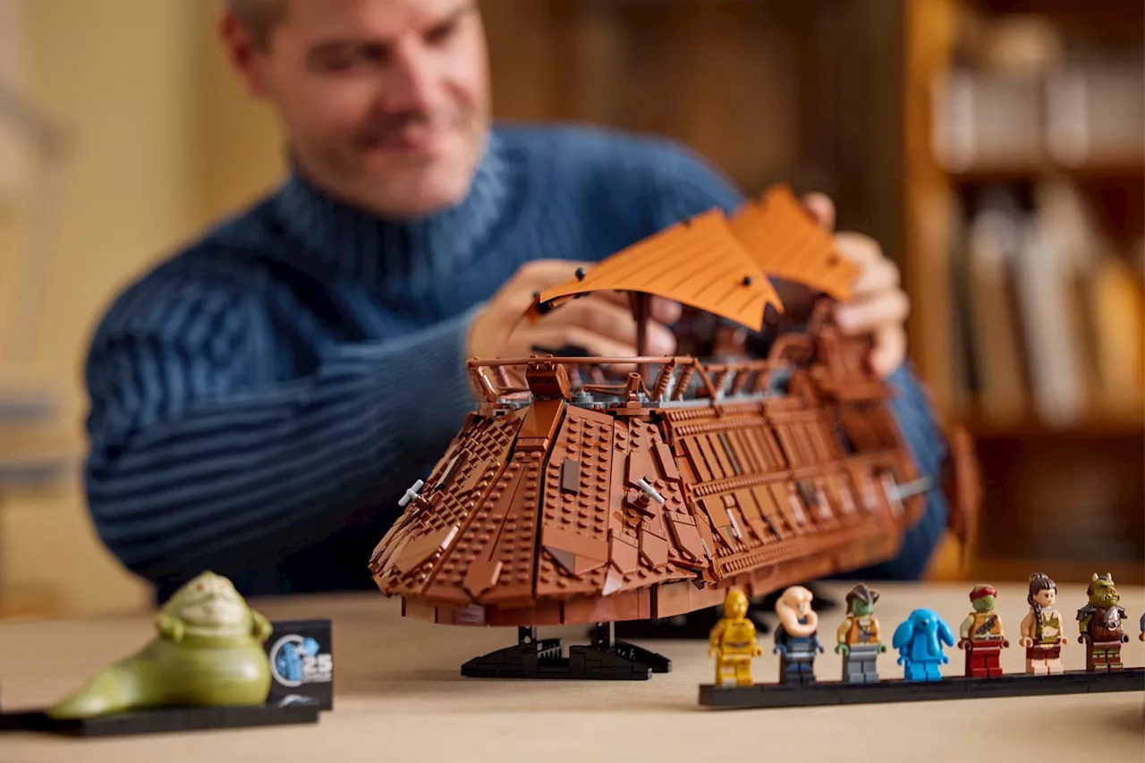 Lego’s Latest Star Wars Set Makes Jabba’s Sail Barge Bigger Than Ever