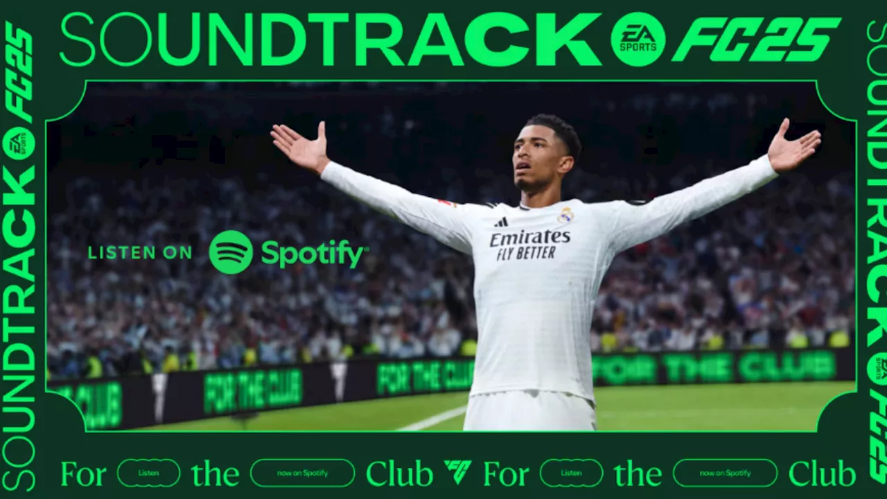 EA Sports FC 25 soundtrack: Songs, artists & music in new football game