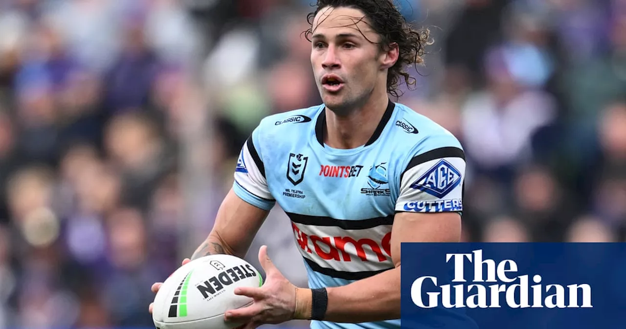 ‘We’ve got this tag’: Nicho Hynes blocks out noise amid Sharks’ hunt for finals redemption