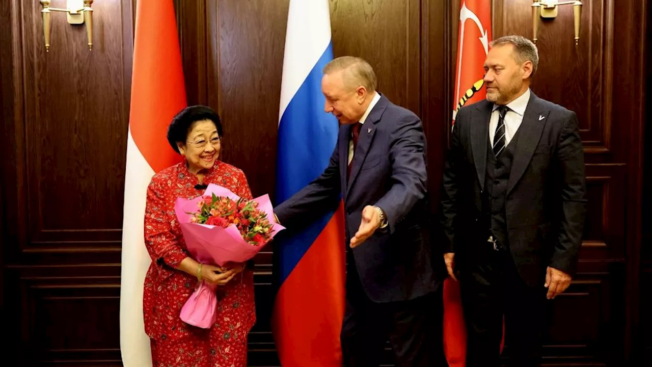 Bertemu Megawati, Gubernur Saint Petersburg Apresiasi Kebijakan Luar Negeri RI