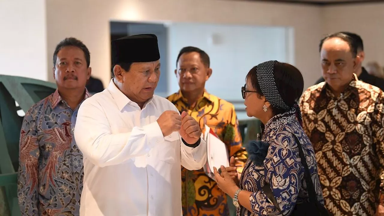 Kandidat Menteri Prabowo, Profesional yang Sekaligus Kader Parpol