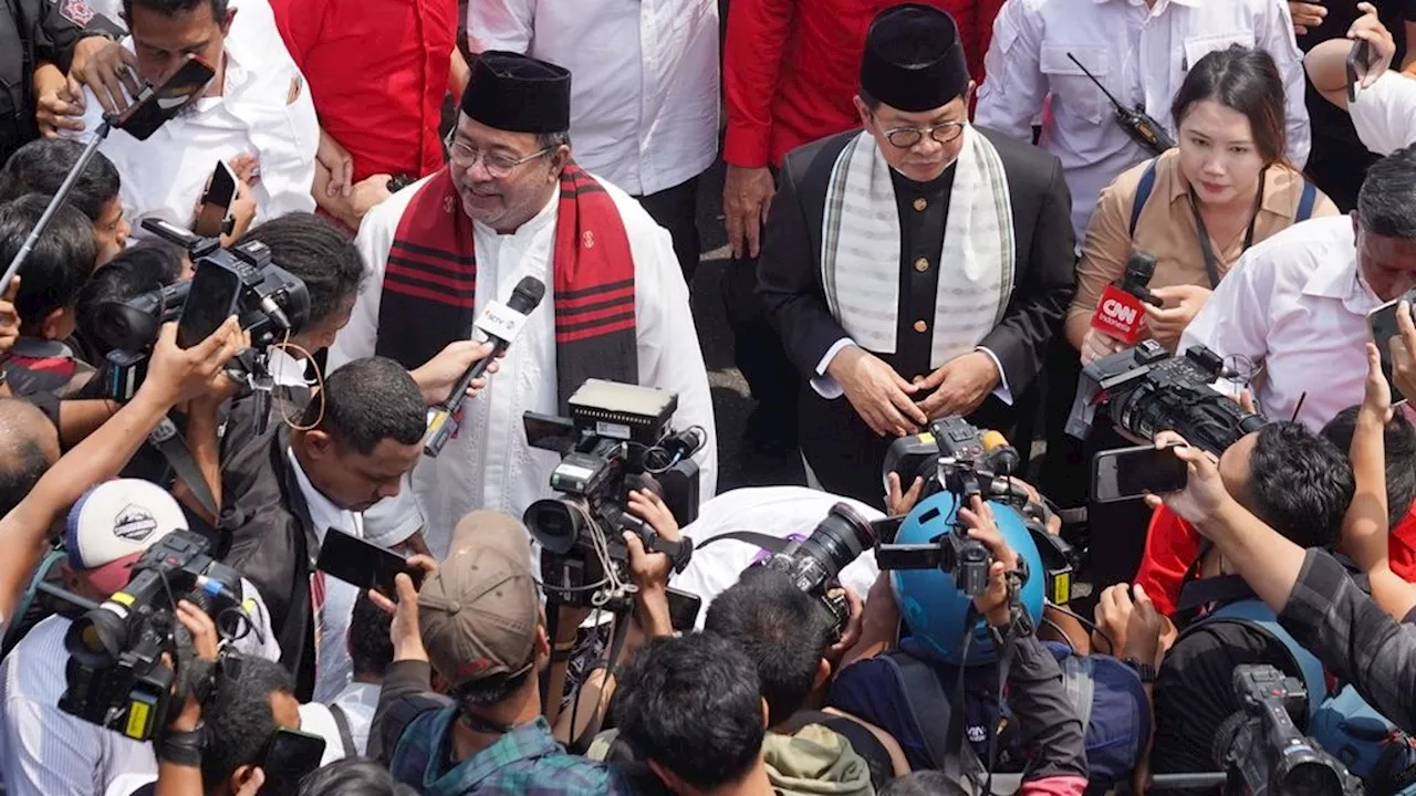 Pramono Anung-Rano Karno Resmi Daftar Pilkada DKI Jakarta