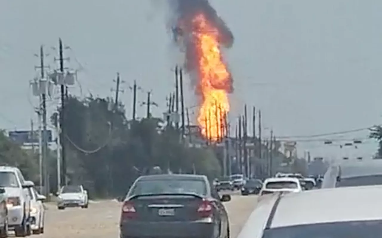 Emergency Responders Wait For La Porte Blaze To Burn Itself Out