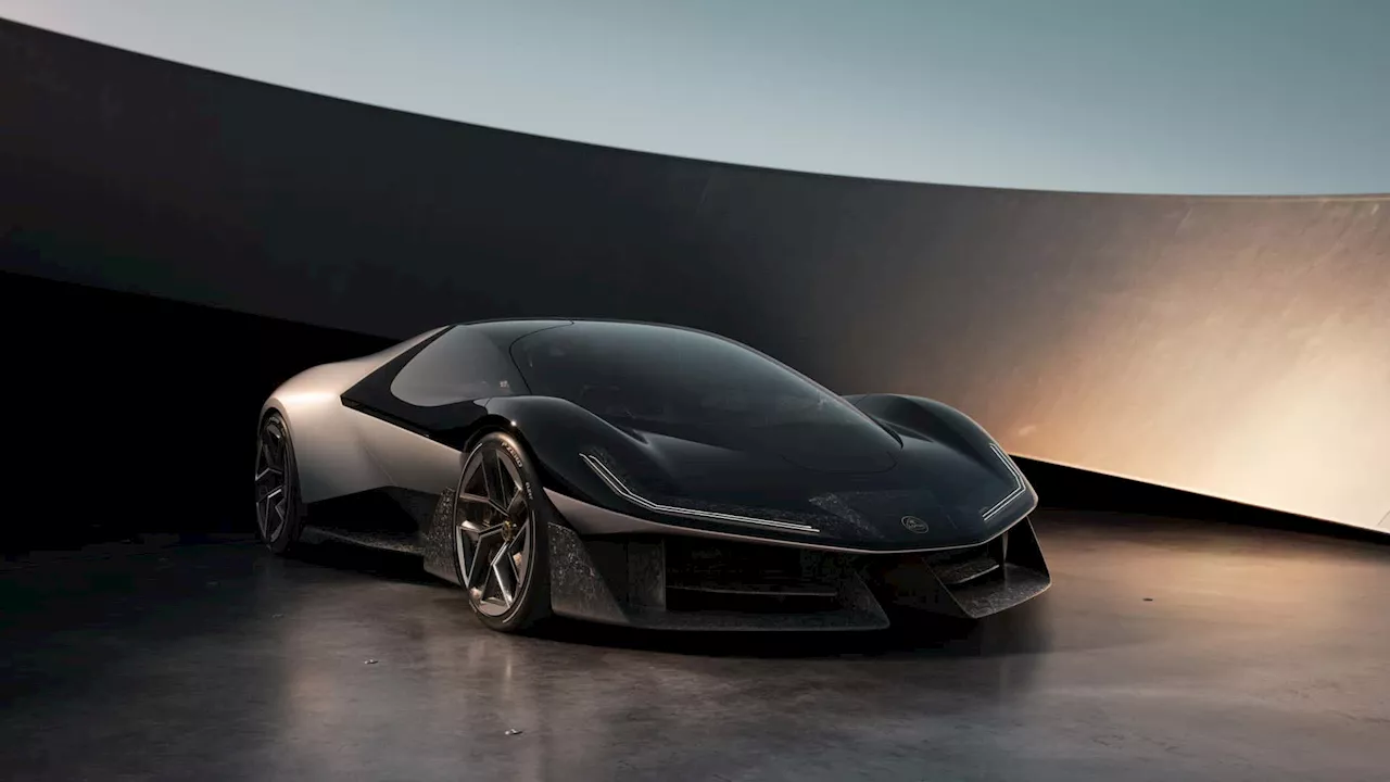 The Lotus Theory 1 Concept Is A Three-Seater EV With A Haptic Steering Wheel