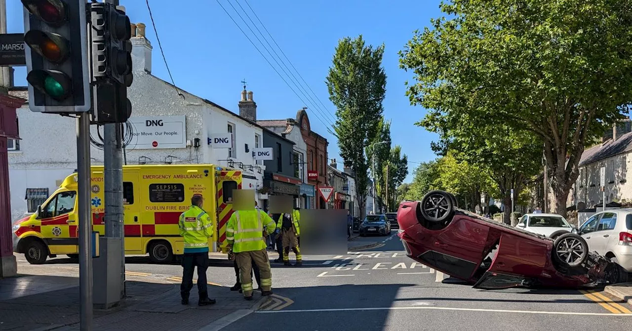 Dublin Fire Brigade Responds to Two Separate Collisions