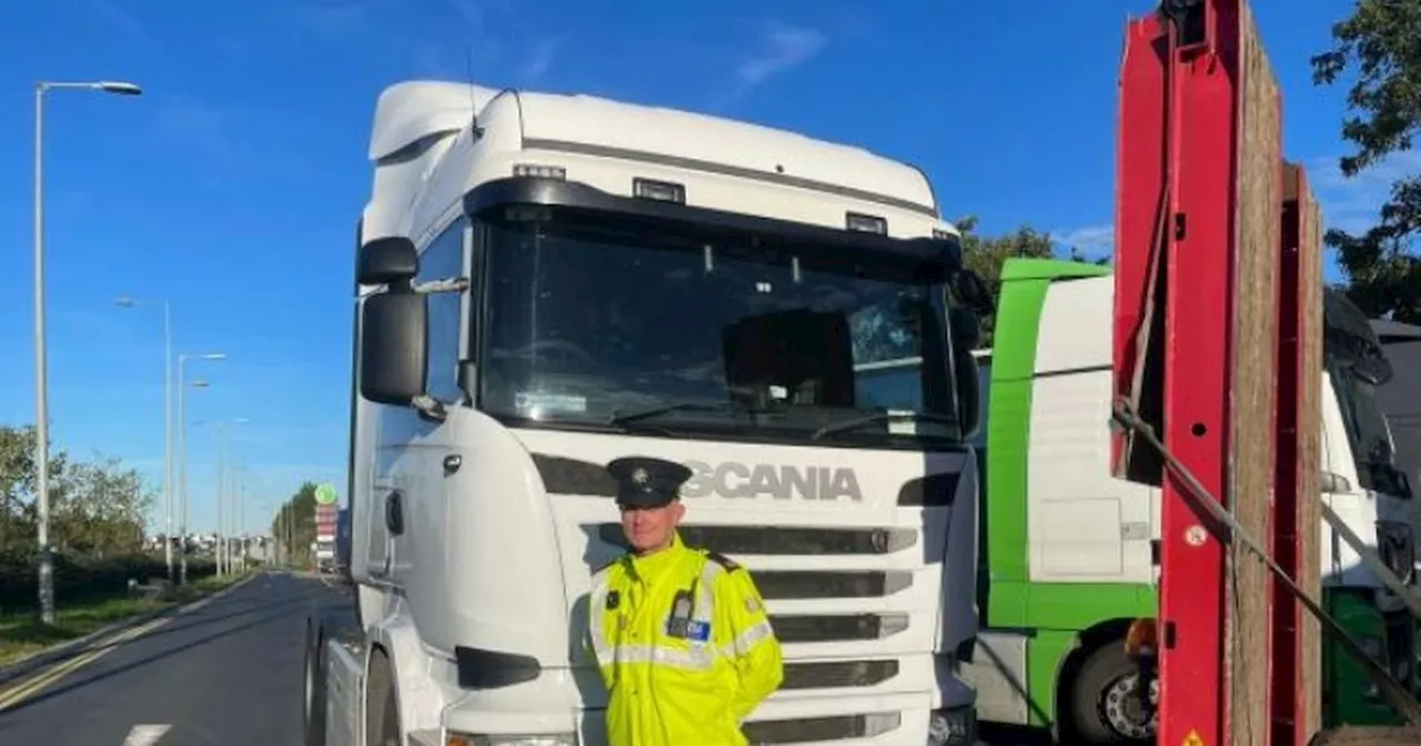 Gardai using unmarked HGV to catch drivers on phones and not wearing seatbelts