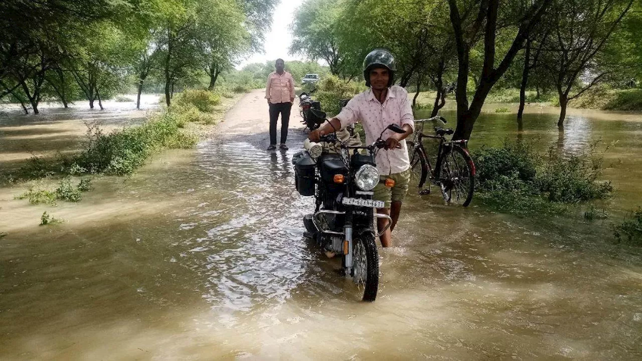 भदोही में चेतावनी बिंदु के करीब पहुंचा गंगा का पानी, 45 गांवों पर मंडराया खतरा