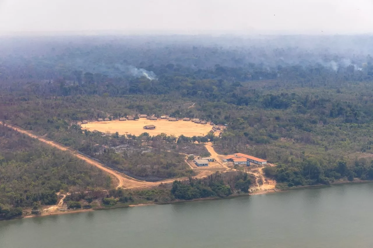 Kayapós tiveram 12,46% da área devastada pelo fogo este ano