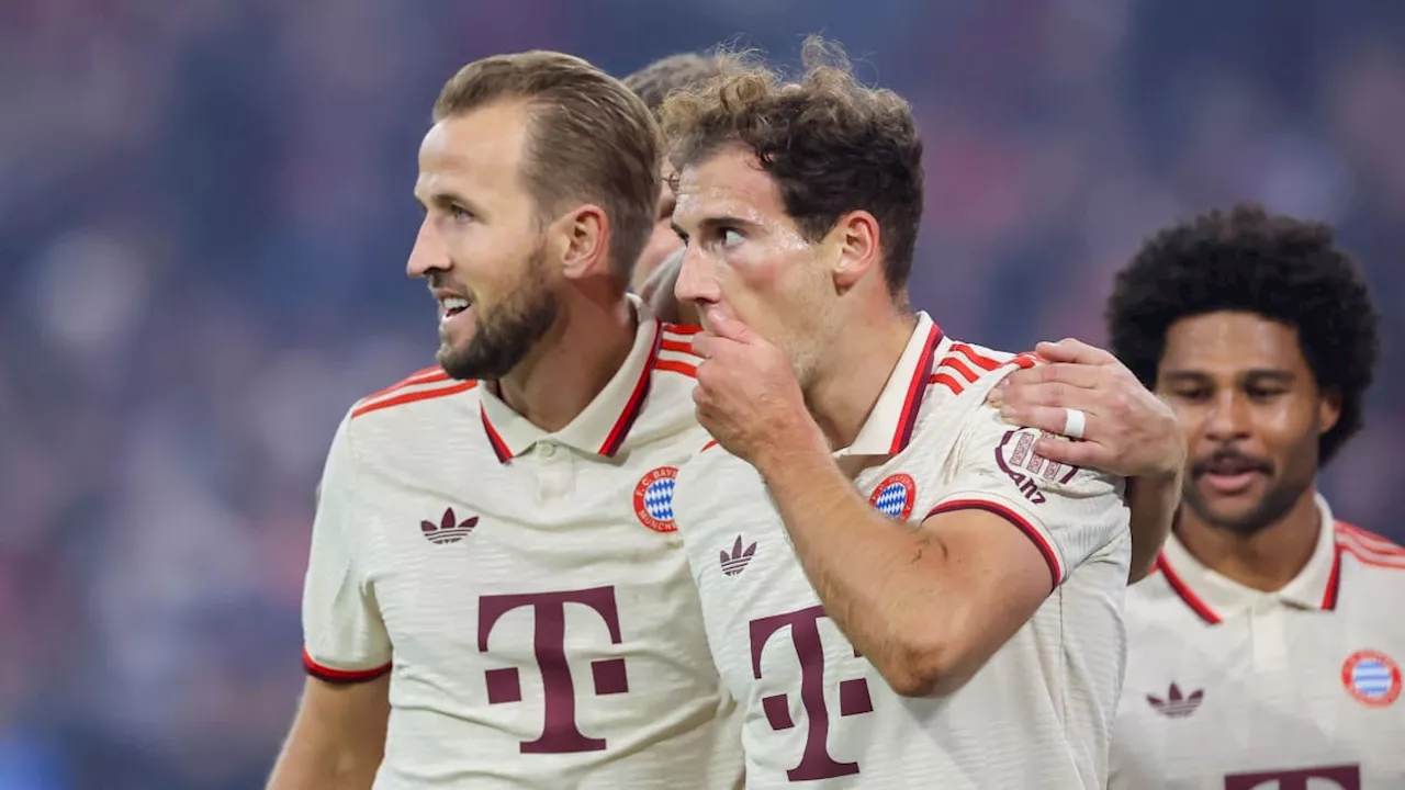 'Riesen-Gaudi' schon vor dem Oktoberfest: Bayern feiert Kane, Goretzka und Co.