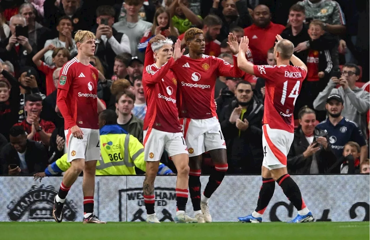 Man Utd smash seven past Barnsley in Carabao Cup