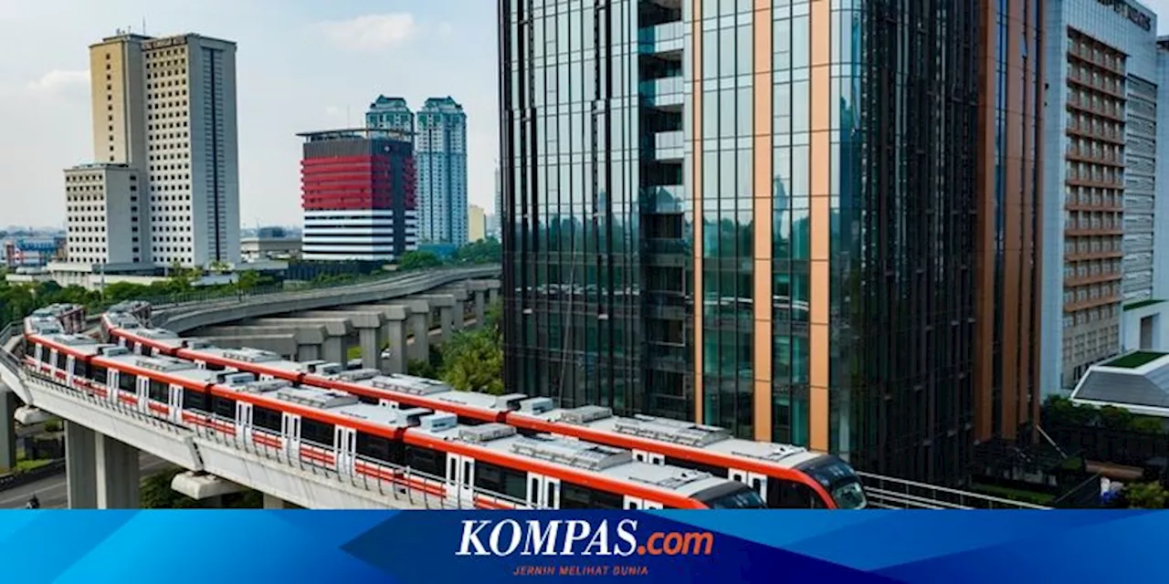 Libur Panjang Maulid Nabi, 112.834 Orang Gunakan LRT Jabodebek