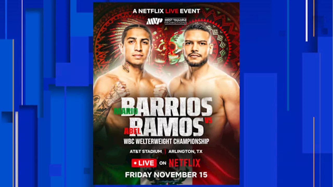 Mario ‘El Azteca’ Barrios to defend WBC welterweight title on Paul-Tyson card