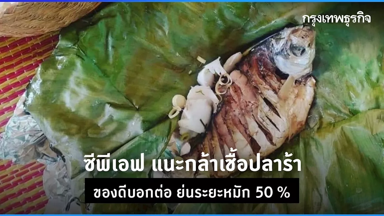 ซีพีเอฟ แนะ กล้าเชื้อปลาร้า ของดีบอกต่อ ย่นระยะหมัก 50 %