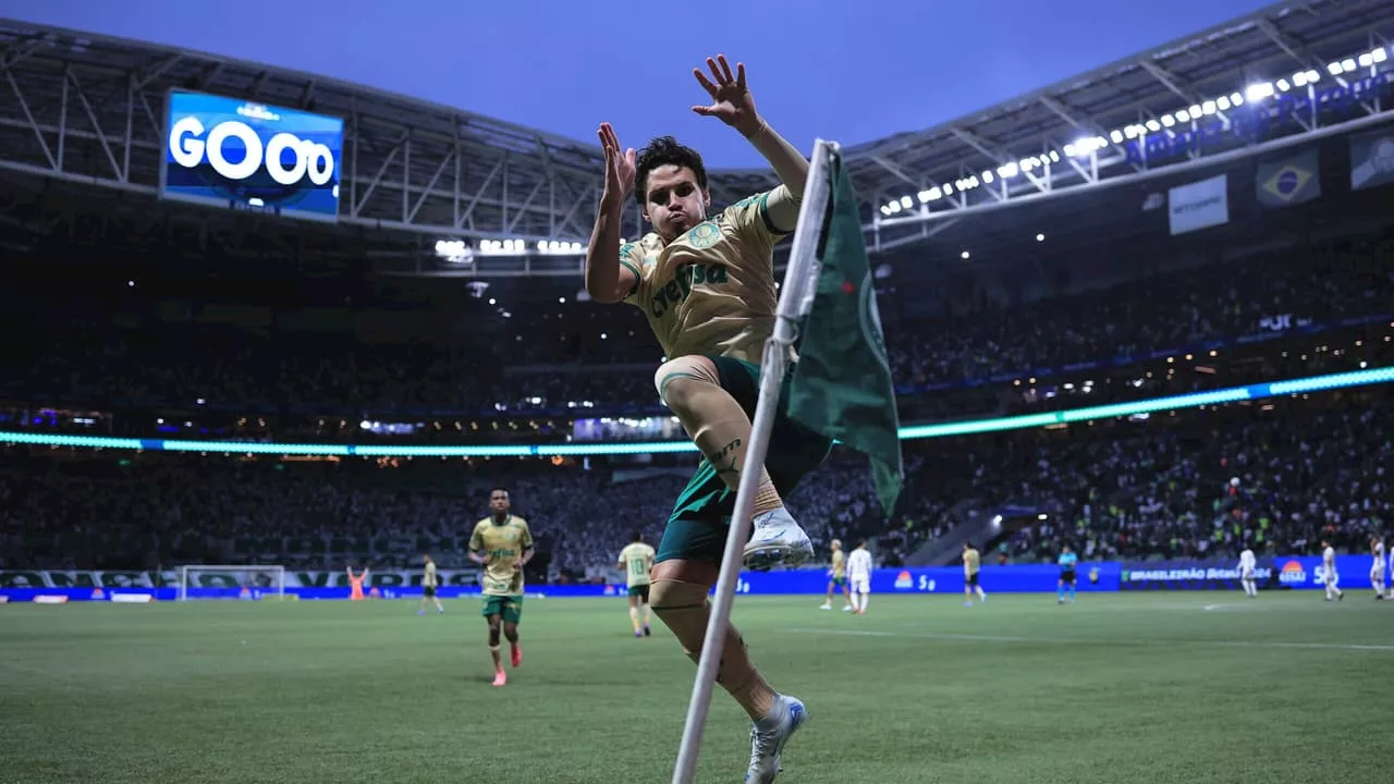 Raphael Veiga, do Palmeiras, é o maior artilheiro do Allianz Parque