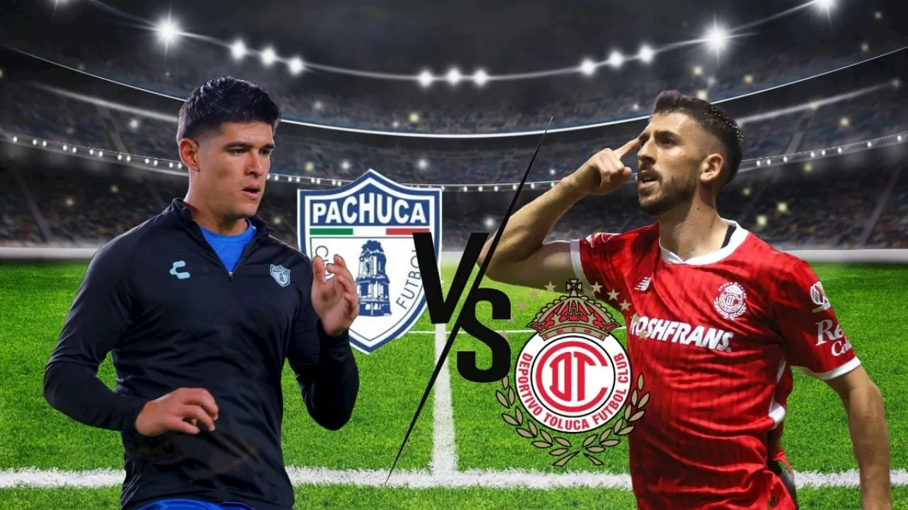 Pachuca vs Toluca ¿dónde y cuándo ver el partido de la Jornada 8 Apertura 2024?