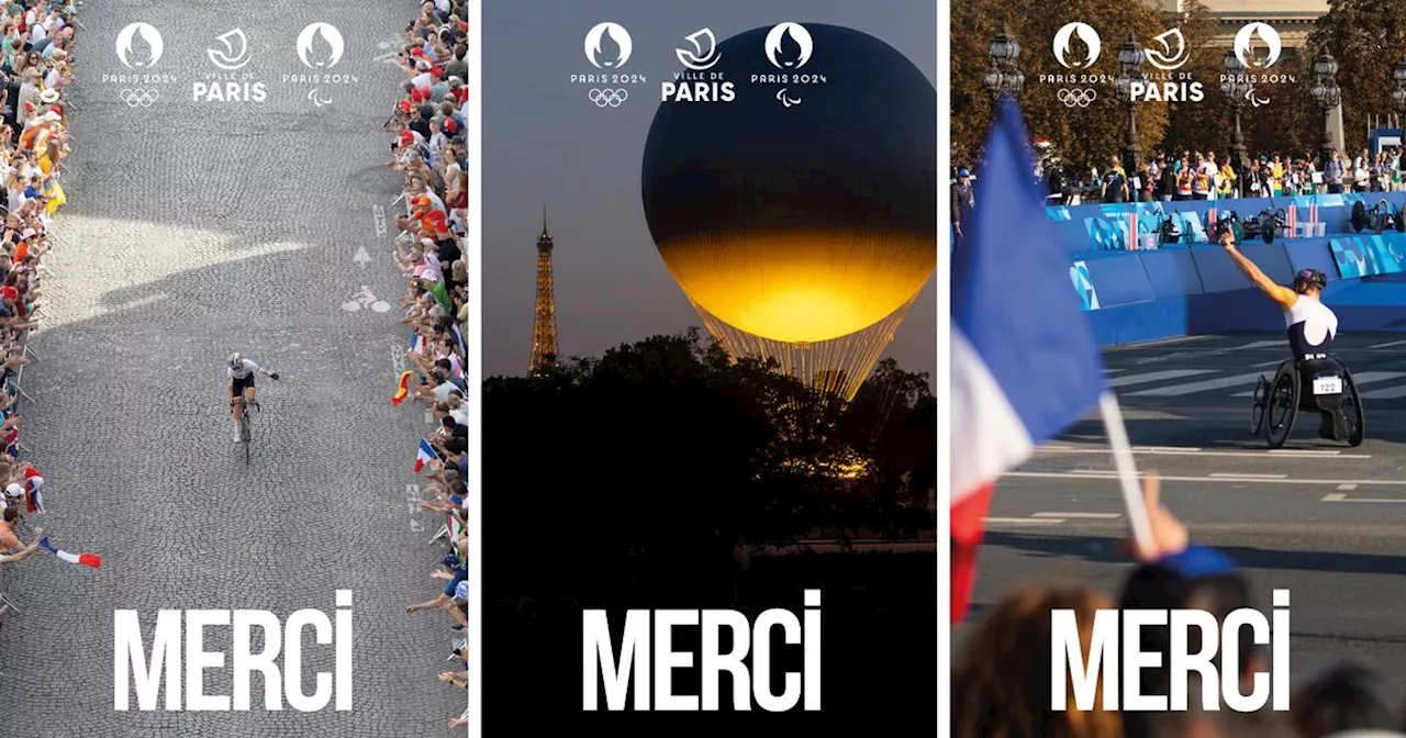 «Merci» : après les Jeux olympiques, Paris s’offre une campagne de com’ pour remercier ses habitants