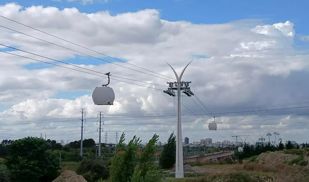 Val-de-Marne : les tests des cabines du futur téléphérique ont commencé