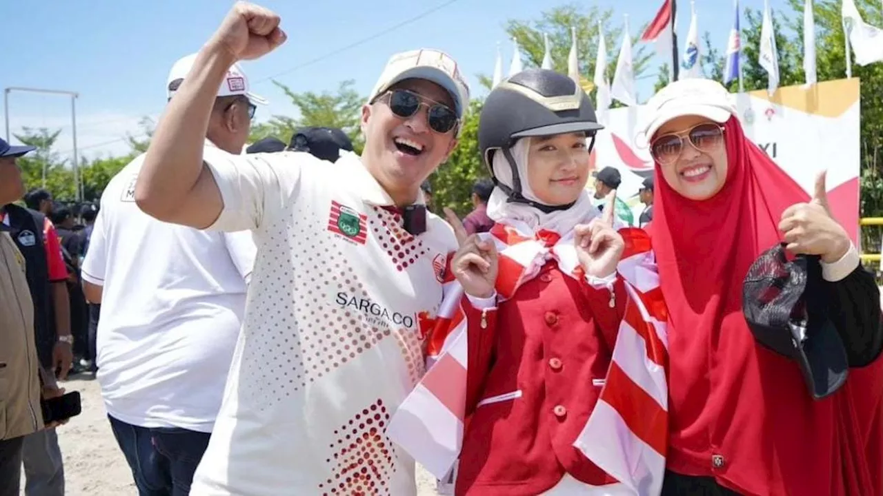 Putri Irfan Hakim Bikin Bangga, Aisha Hakim Sabet Medali Emas di PON XXI Aceh-Sumut 2024