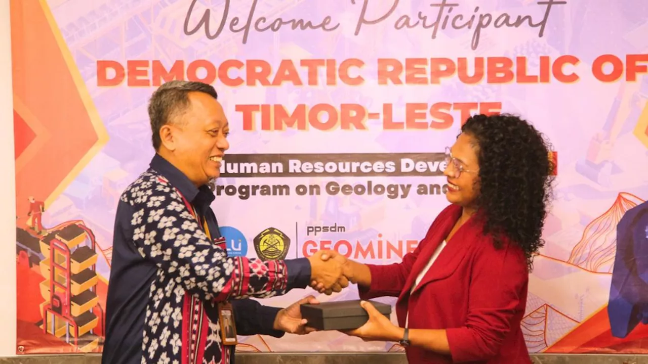 Tujuan PPSDM Geominerba Gelar Diklat Pengembangan SDM Bidang Geologi dan Pertambangan untuk Republik Demokratik Timor Leste