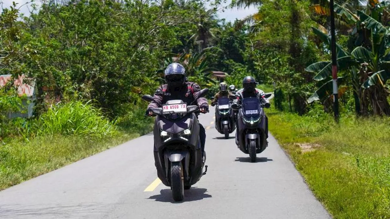 Yamaha NMax Turbo Tampil Perkasa dalam Touring Nusantara Etape Kalimantan Barat